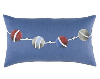 Nautical Buoy Knots Decorative Outdoor Pillow Cover 15" x 26"