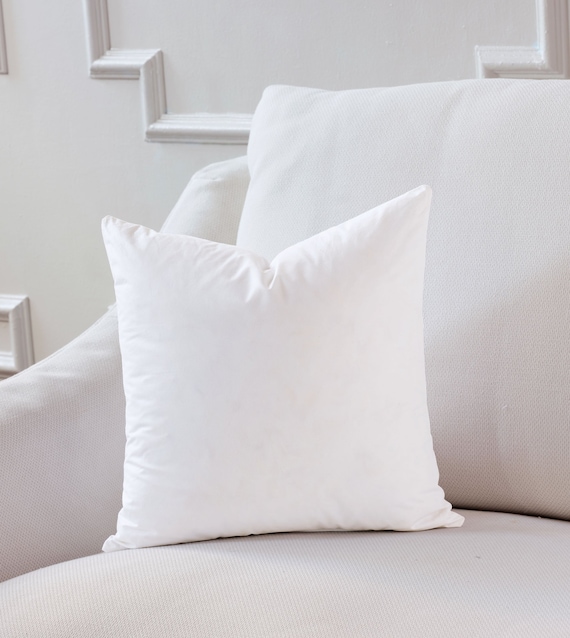 Pillow Insert - 20x20 Square Pillow Insert - Poly/Feather/Blend - Plankroad Home Decor
