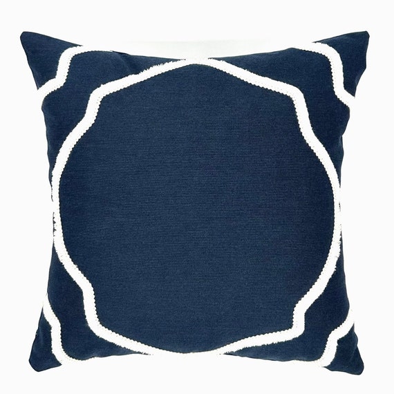 Blue pillow covers 16x16 sale