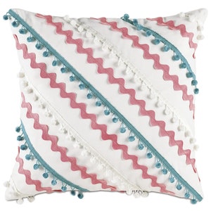Circus Spectacle Throw Pillow Cover 20x20