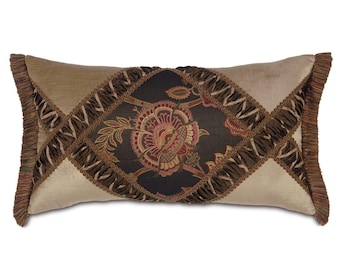 Cassandra Diamond Decorative Pillow Cover 15x26
