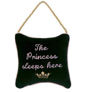 BLACK DOOR HANGER | Princess HangerElevate Your Doorway Aesthetics Black 100% Velvet Door Hanger | 6x6 Size a Stylish Addition to Your Home