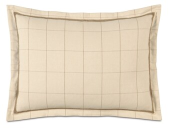 Franklin Check Standard Sham 20" x 27"