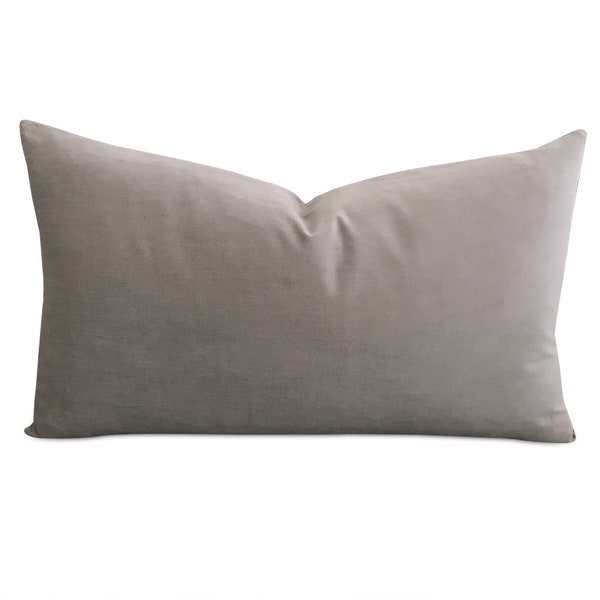 Light Gray Pillow Etsy
