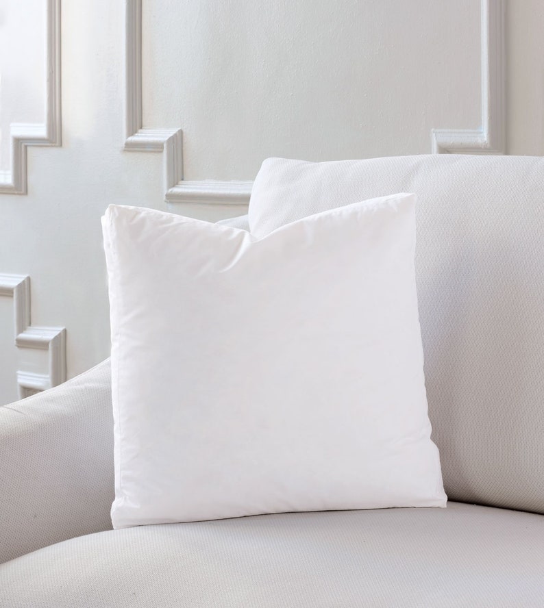 27x27x3 Boxed Pillow Insert PolyFeatherBlend Plankroad Home Decor Pillow Insert