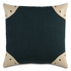 Passport Black Decorative Pillow Cover 20&quot; x 20&quot;