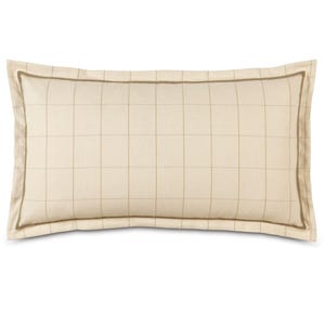 Franklin Check King Sham 21" x 37"