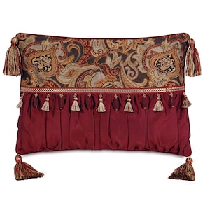 Elizabeth Ruched Decorative Pillow Cover 16x22