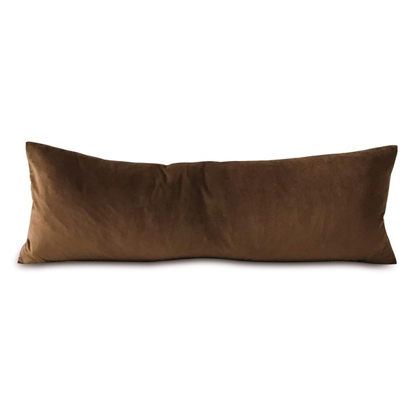 Brown Lumbar Pillow - Etsy