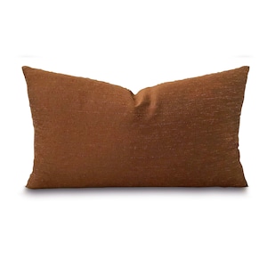 Earthen Brown Decorative Pillow Cover 15&quot; x 26&quot;