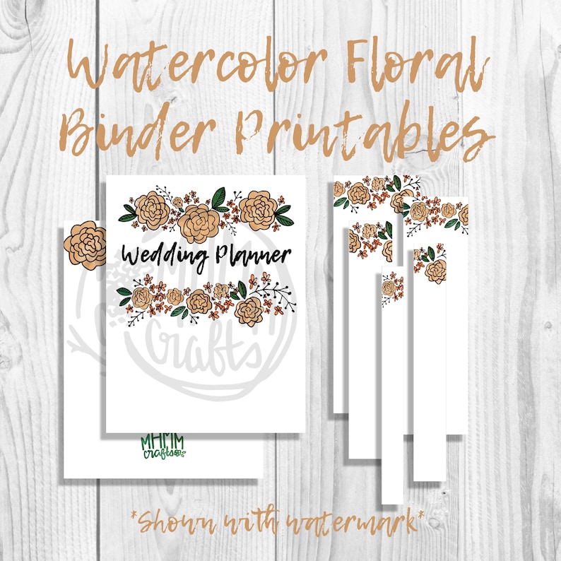 Yellow Watercolor Bouquets Binder Handles/Inserts w/ Spines Cost-free Font Customizable Instantaneous Down load MhmmCrafts picture regarding Free Printable Customizable Binder Covers called Yellow Watercolor Bouquets Binder Addresses/Inserts w/ Spines Absolutely free Font Customizable Quick Obtain MhmmCrafts
