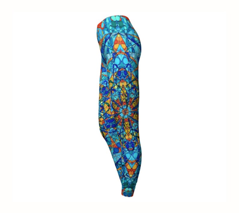 Workout Leggings Yoga Pants Womens Yoga Leggings Colorful Leggings Yoga Leggings Blue Yoga Leggings Yoga Clothing Leggings Women