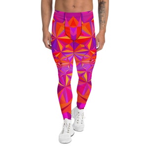 Men’s Leggings perfect for yoga, jogging, festival, rave outfit, workout, stroll. Meggings, leggings for men, Tribal yoga pants men