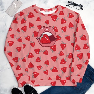 Strawberry sweatshirt