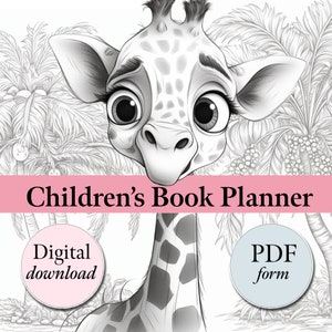 Children's Book Planner PDF Form image 1