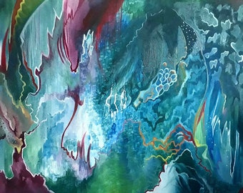 Underwater Forest- A2 Print