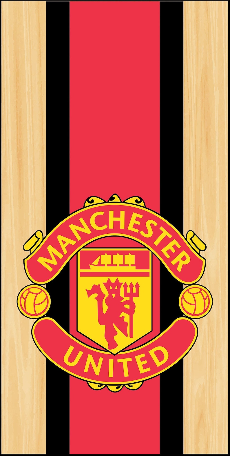 Manchester United Vinyl Decals Full Board Graphics for Etsy