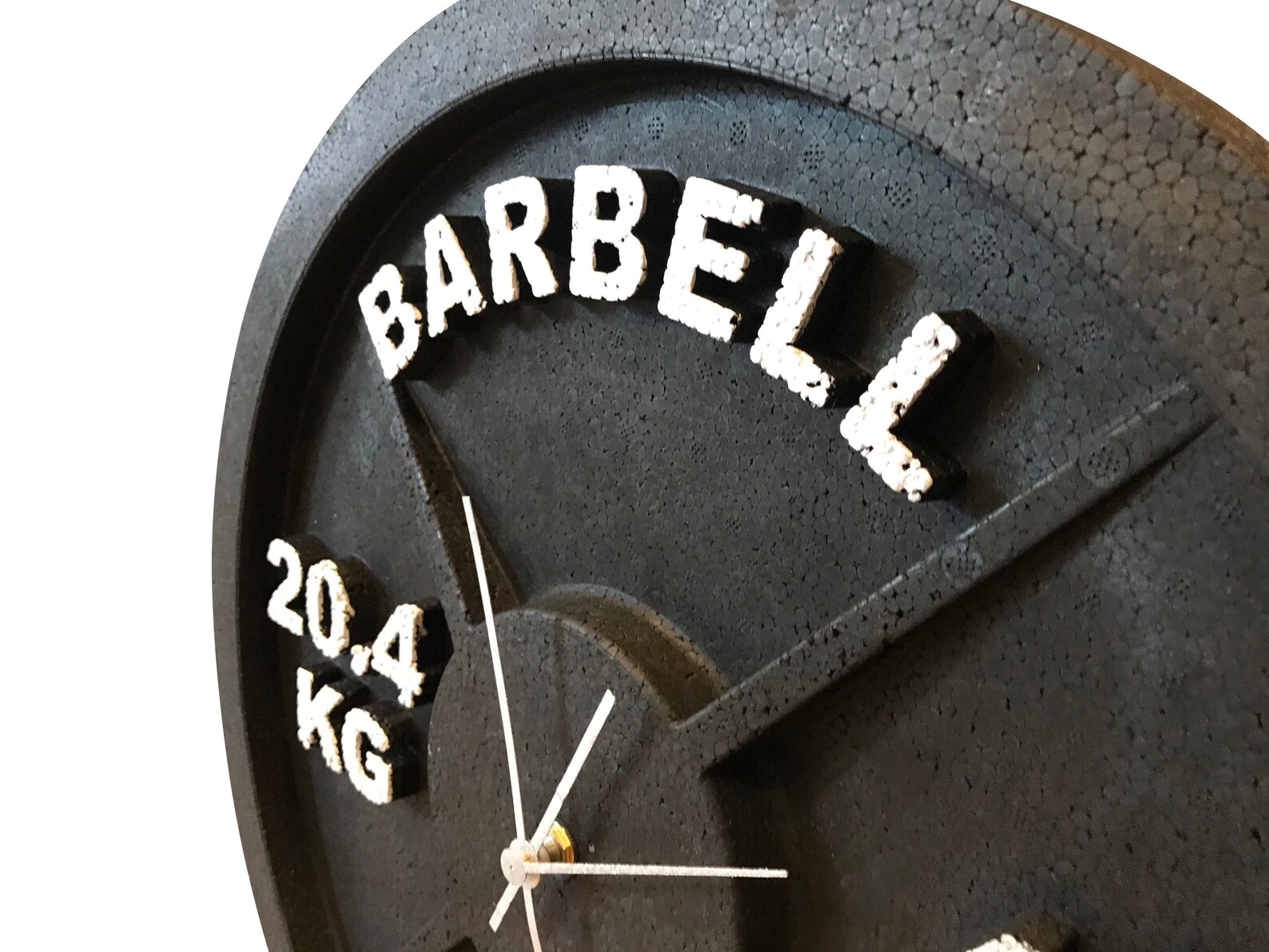 Replica 45 Lb Barbell Weight Clock - Etsy