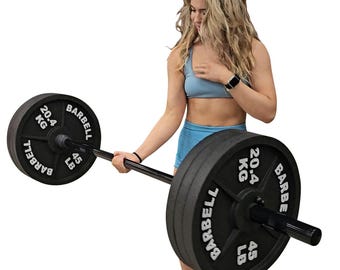 Fake Barbell Weights – Photography Prop, Gym Marketing, Prank Gift
