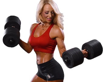 Fake Weights 14" Dumbbells Pair