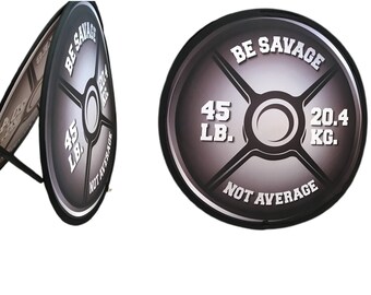 Gym Marketing - Personal Trainer Fitness Gym Workout Home Advertising Banner