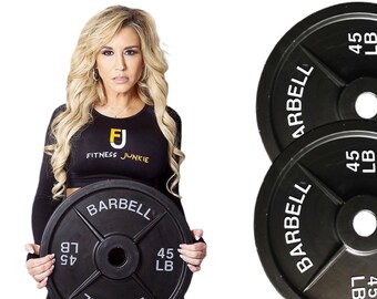 Fake 45lb Olympic Barbell Weights No Returns