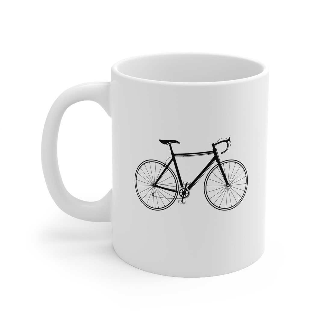 Road Bike Coffee Mug Coffee Mug for Cyclist Gift for Cyclist Cyclist