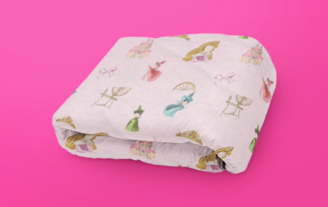 Soft Pink Children Blanket Sleeping Beauty Princess Character Blanket Baby Toddler Twin Size Blanket Kid Aurora Themed Princess Blanket Etsy Canada