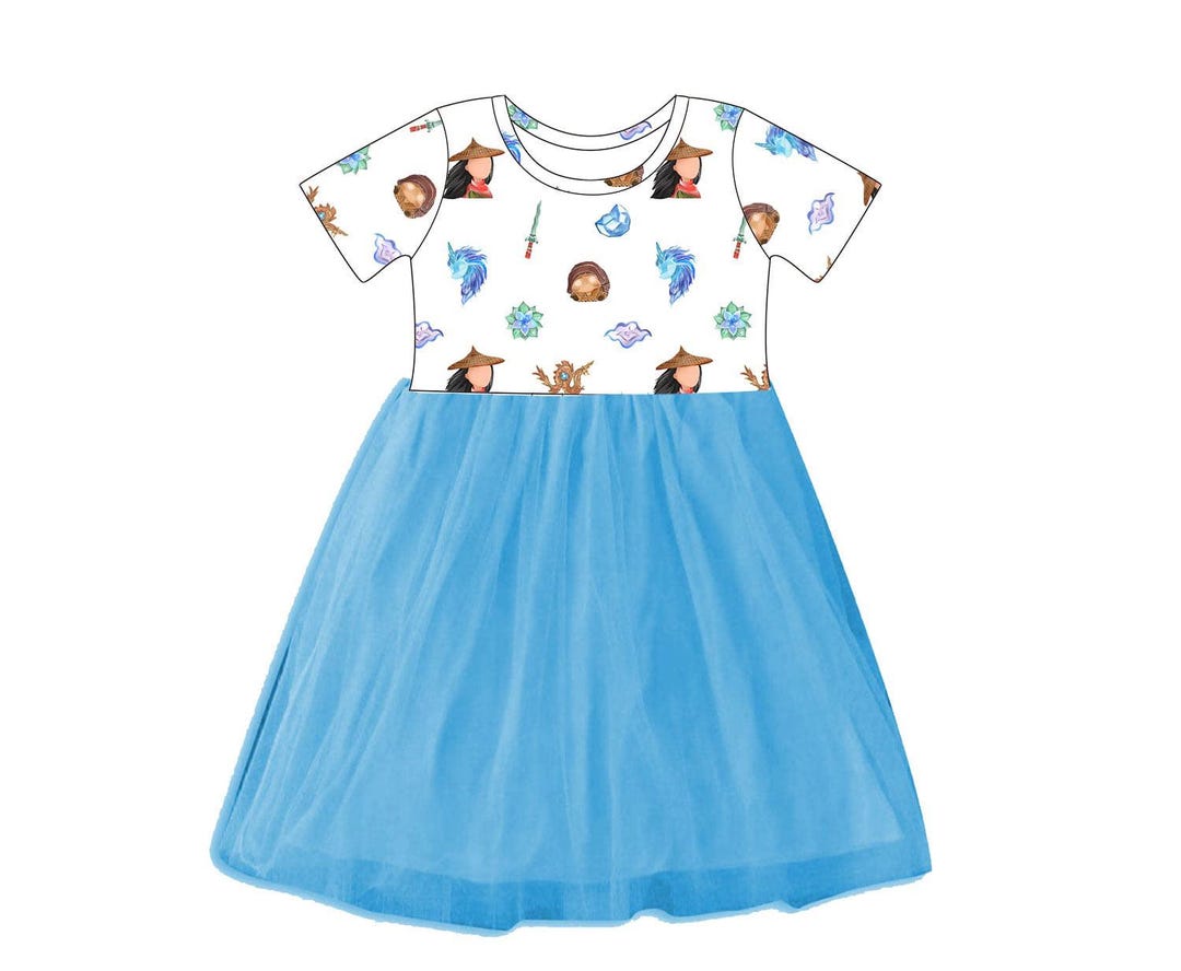 Sweet Blue Raya Dress