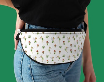 Parc à thème Sac banane fée clochette princesse, blanc, personnage adulte, sac banane pour enfants, princesse, déguisement fille fée clochette