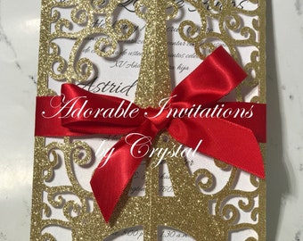 Paris Quinceanera Etsy