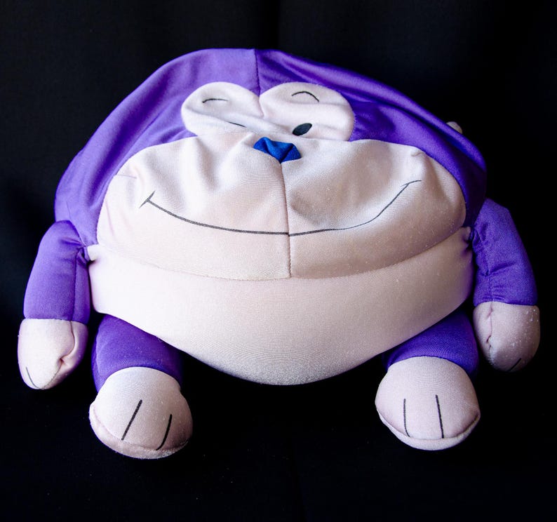 Vintage 15 Moshi Purple Gorilla Microbead Pillow Etsy Australia