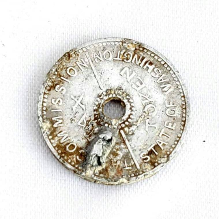 France. Lot de 3 jetons en argent