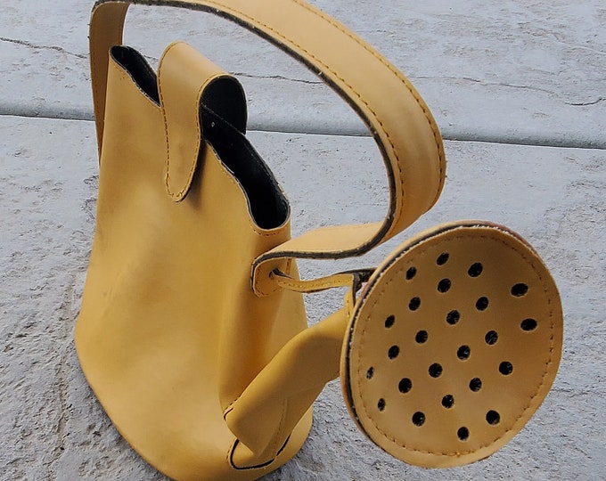 Vintage Sunny Yellow Parisian Brand Pylones Water Can Purse Etsy