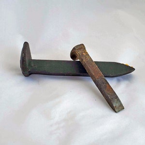 2 Iron Railroad Dog Spikes
