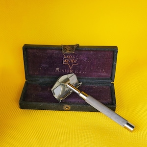 Antique Keen Kutter Razor In Original Box Single Edge Shaver