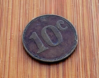 非常に珍しいフランスの2000年10セント硬貨 - Etsy 日本