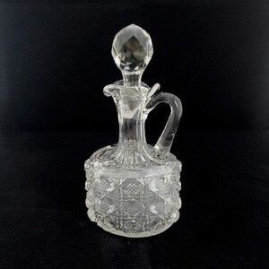 6,5&quot; vintage kristallen glazen schaal met bannervariantpatroon