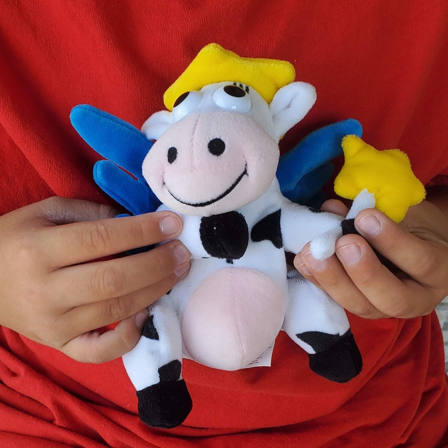 Kraft mac & Cheese Dairy Fairy Cow With Blue Wings 