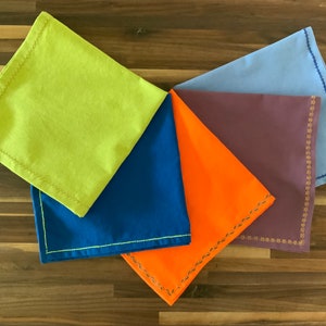 Cotton/Linen Napkins//Napkins//Dinner Napkins//Lunch Napkins//Zero Waste//Eco-Friendly//Fabric Napkins//Cloth Napkins