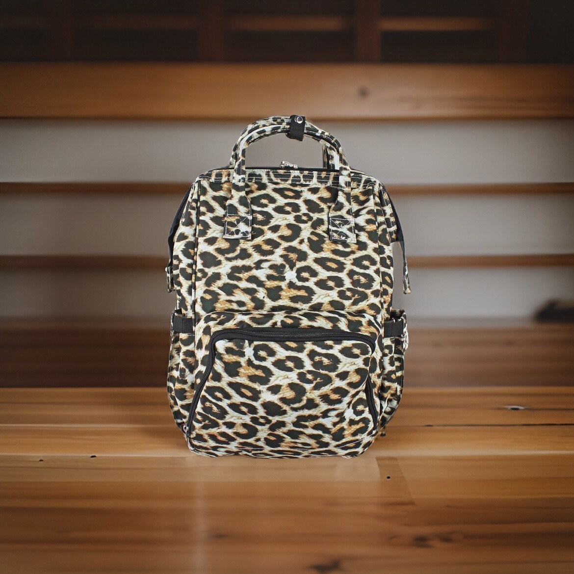 Leopard diaper cheap bag