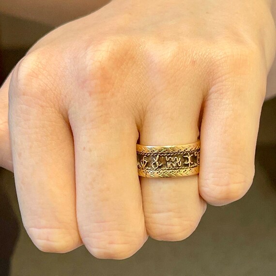 Georgian gold deals ring