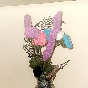 Crochet flower bouquet