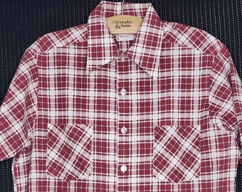 Like New Vintage McGregor Plaid Shirt Medium