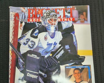 Beckett Hockey Monthly #26 December 1992 Manon Rheaume