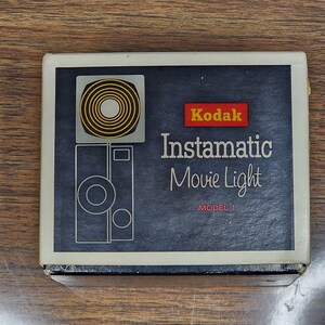 Funktionierende Kodak Instamatic Movie Light Modell 1
