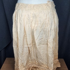 Vintage Funky Nancy K Skirt with Sea Shells and Beading 3X image 2
