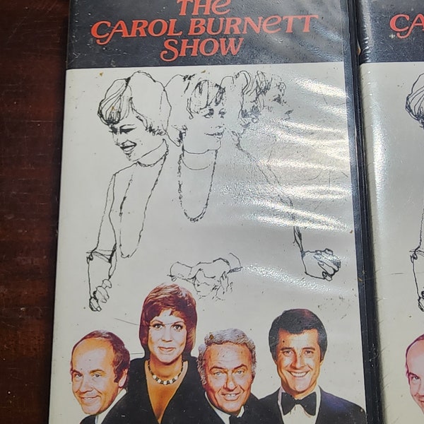 4 neue versiegelte VHS-Kassetten The Carol Burnett Show The Collector's Edition