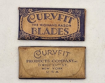 Vintage Replace Blades Curvfit Women&#39;s Razor Blades