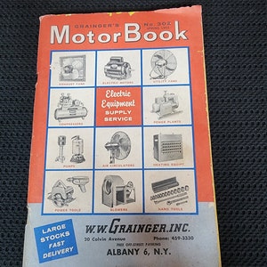1963 Grainger Motor Book Catalog